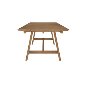 Table de jardin 240 cm en bois de teck massif - budi