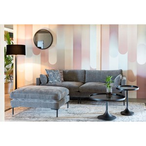 Table de jardin carrée en métal vert clair - yumi