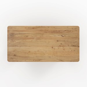 Table rectangulaire en bois d'acacia 8 personnes - andrea