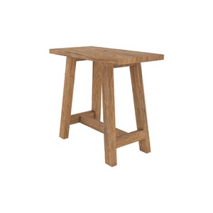 Tabouret en bois de teck recyclé - dao