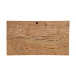 Tabouret en bois de teck recyclé - eka