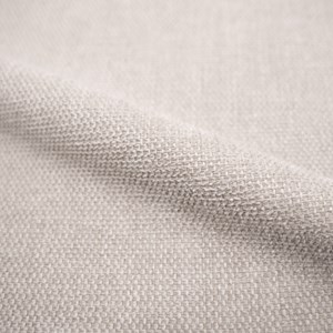 Lot de 2 tabourets pour îlot central 65,5 cm en bois et tissu beige - jude