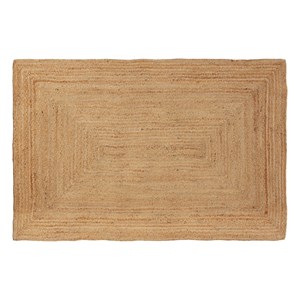 Tapis rectangulaire en jute naturel 180x120 cm - marley