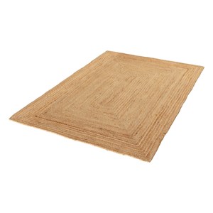 Tapis rectangulaire en jute naturel 180x120 cm - marley