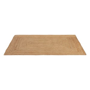 Tapis rectangulaire en jute naturel 180x120 cm - marley