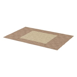 Tapis rectangulaire en jacinthe d'eau 120x180 cm - vaiana