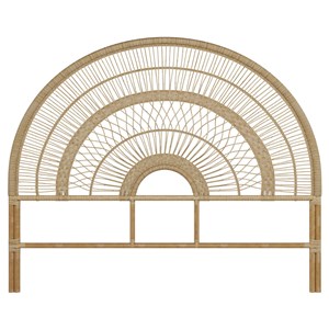 Tête de lit en rotin naturel 160 cm - astéria