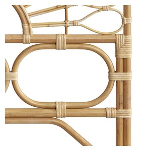 Tête de lit 90 cm en rotin - bahia