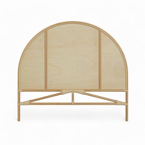 Tête de lit en rotin naturel 140 cm - beigia