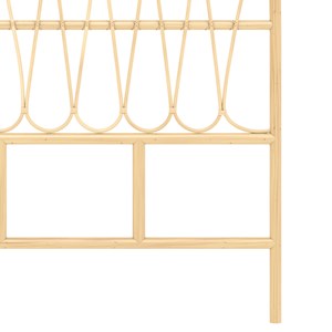 Tête de lit en rotin naturel 140 cm - elior