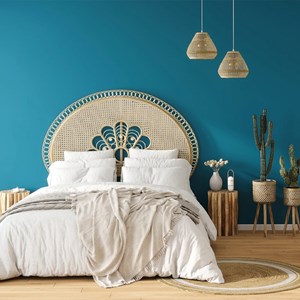 Tête de lit 160 cm en rotin naturel - gabriella