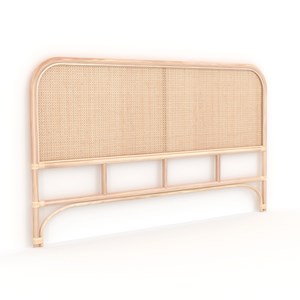 Tête de lit en rotin et cannage 160 cm - naïra