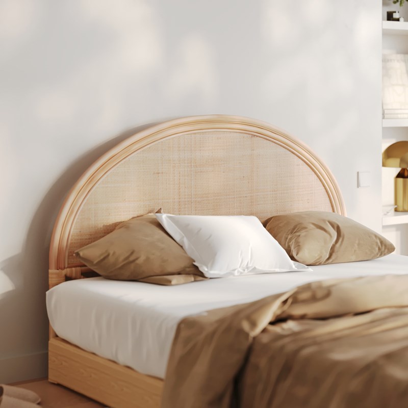Tête de lit en rotin naturel 160 cm - madya