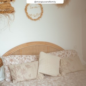 Tête de lit en rotin naturel 160 cm - madya