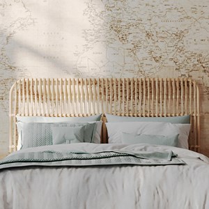 Tête de lit en rotin naturel 140 cm - morphée