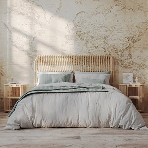 Tête de lit en rotin naturel 140 cm - morphée