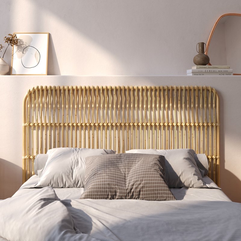 Tête de lit en rotin naturel 160 cm - morphée