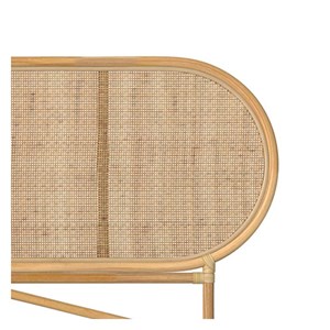 Tête de lit en rotin naturel 160 cm - navahino