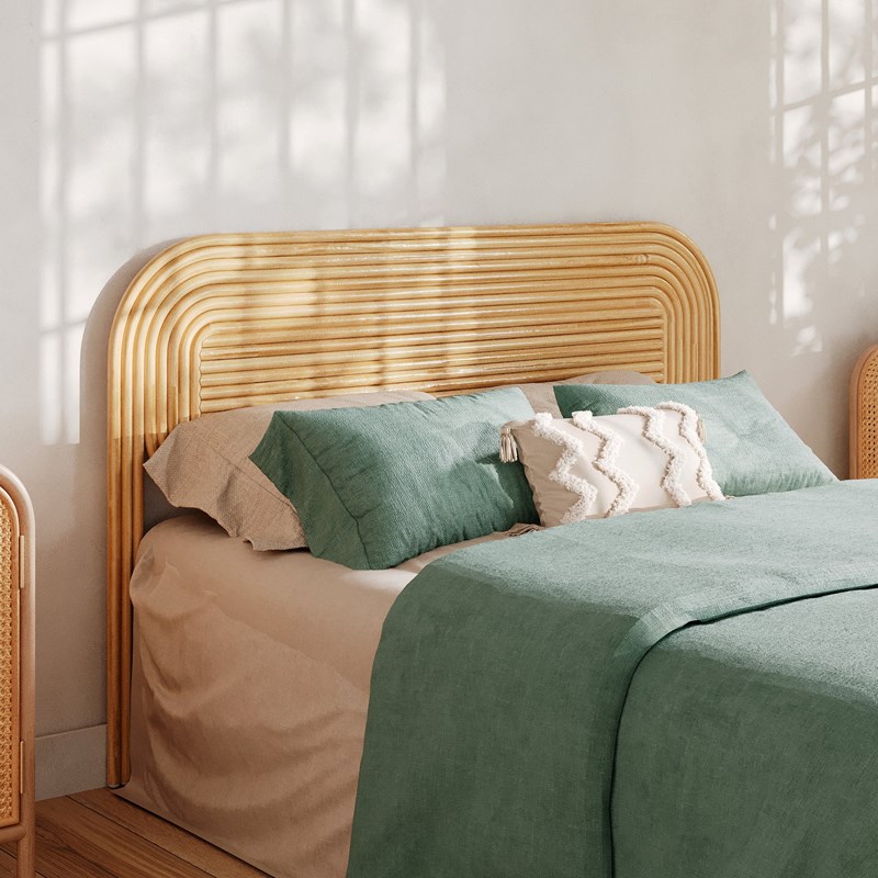 Tête de lit en rotin 140 cm - paloma