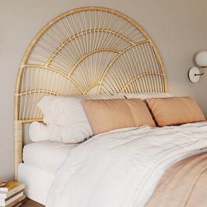Tête de lit en rotin naturel 160 cm - séléné