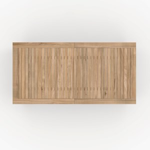 Table et chaises de jardin 8 personnes en bois et résine - sirivara