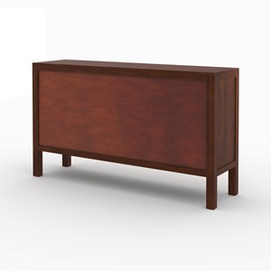 Buffet en bois de manguier et cannage - tiki