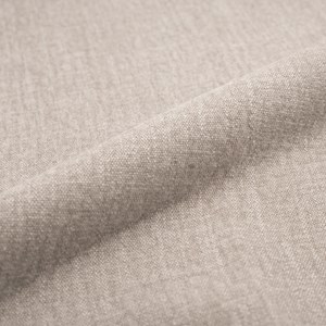 Canapé convertible 3 places en tissu effet lin beige - céleste