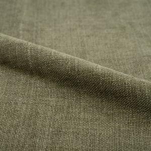 Canapé convertible 2 places en tissu texturé vert kaki - olympe