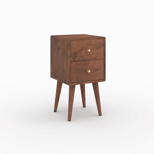 Table de chevet en bois de manguier - oréa