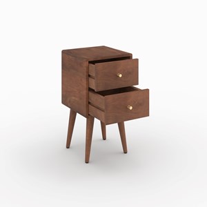 Table de chevet en bois de manguier - oréa