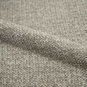 Canapé d'angle modulable 4 places en tissu beige chiné - nova