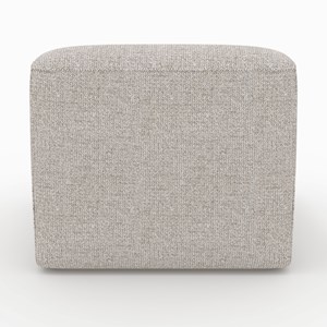 Chauffeuse pour canapé modulable en tissu beige - hestia
