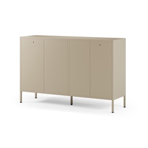 Buffet en metal beige - latem