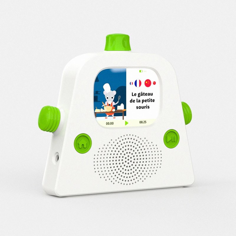 Boîte à Histoires pour Enfant Bilibox -Conteuse d'Eveil aux Langues de 0 à 8 Ans