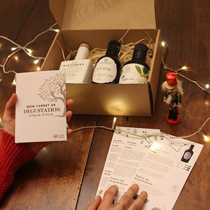 Coffret “crus d’origine” – huiles d’olive de terroirs