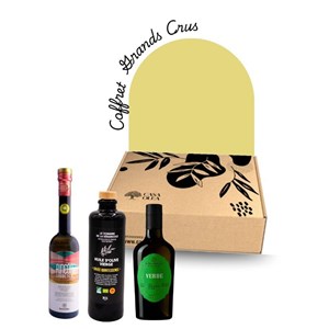 Coffret “grand cru” - sélection d’huiles d’olive d’exception