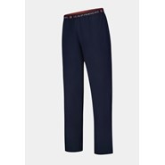 Bas de pyjama long bleu marine en coton