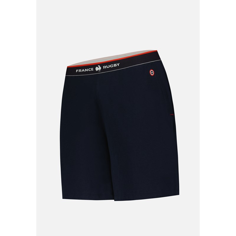 Le Slip Français - Bas de pyjama court marine en coton