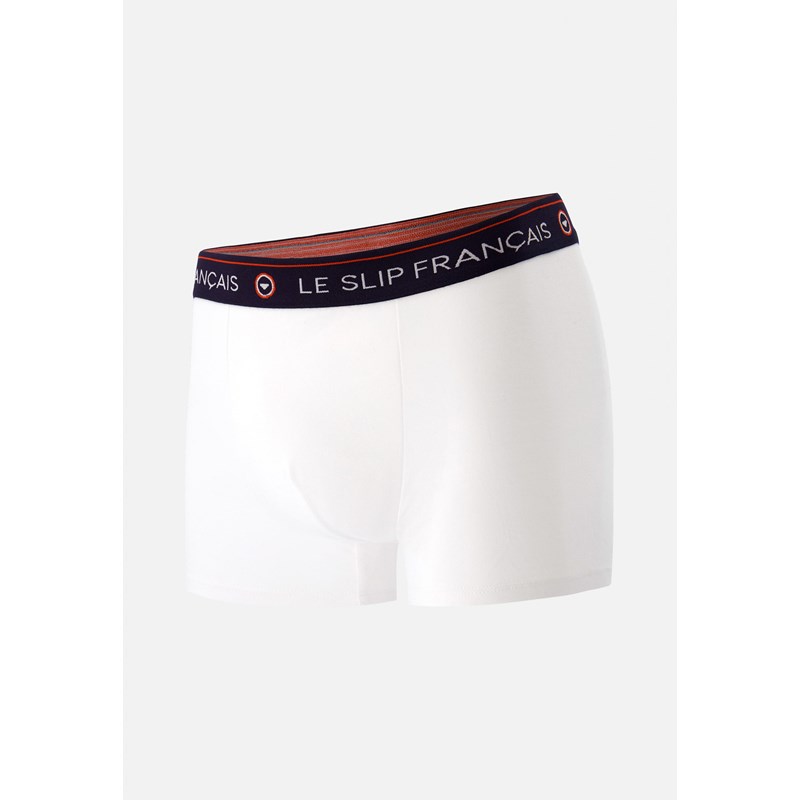 Boxer blanc en coton