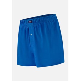 Caleçon bleu turquoise en jersey de coton