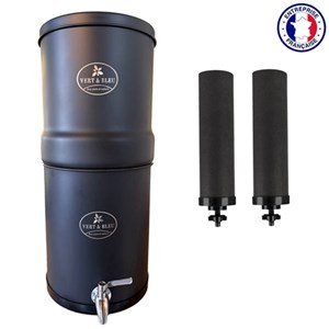 Système de filtration d’eau, filtres charbon actif 18 l