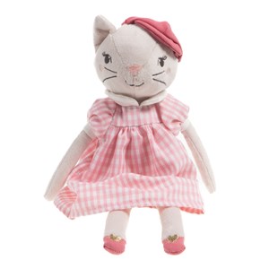 Peluche mia le petit chat