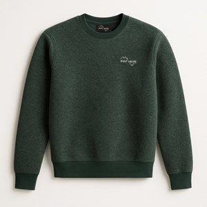 Sweat mixte montaigu vert forêt M