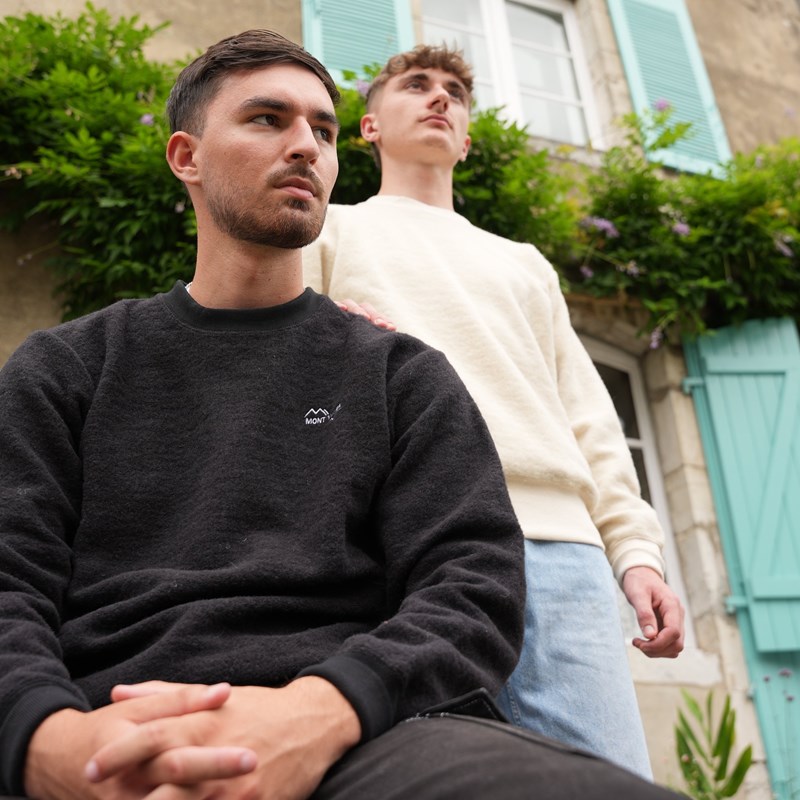 Sweat mixte montaigu noir