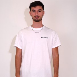 Tee shirt manches courtes bayonne blanc