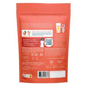 Collagène marin types 1, 2 & 3 - poudre goût citron vert - 1 mois