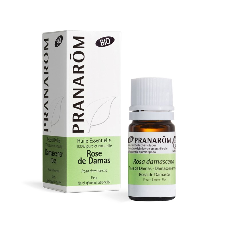 Pranarom - huile essentielle de rose de damas - bio