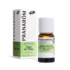 Pranarom - huile essentielle de cèdre de l’atlas - bio - 10 ml