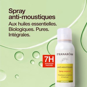 Pranarom - duo spray corps anti-moustiques - bio