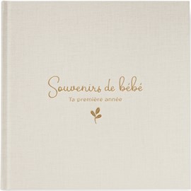 Livre souvenirs de bébé première année